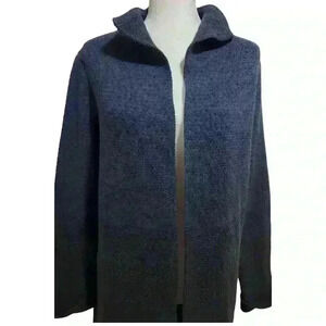 Cocogio Italian wool Blend Size Large Cardigan Coatigan​